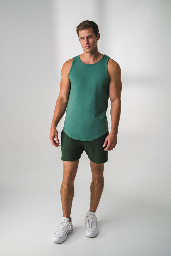 The Utopia Tank - Jade, Men's Tops from Vitality Athletic and Athleisure Wear