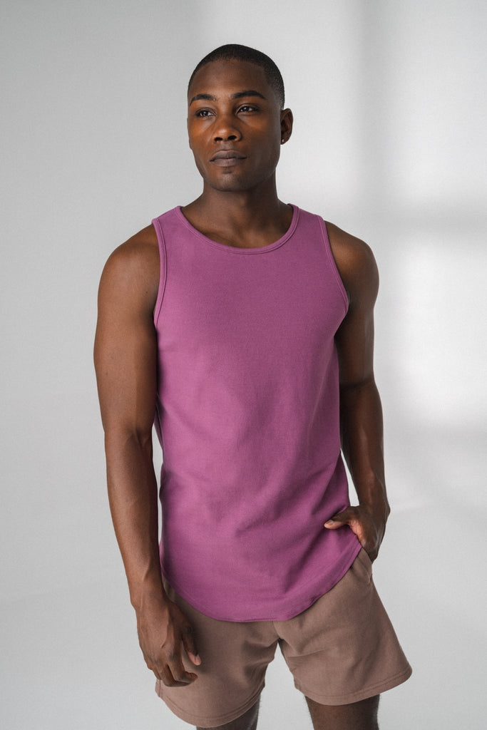 The Utopia Tank - Tourmaline, Men's Tops from Vitality Athletic and Athleisure Wear