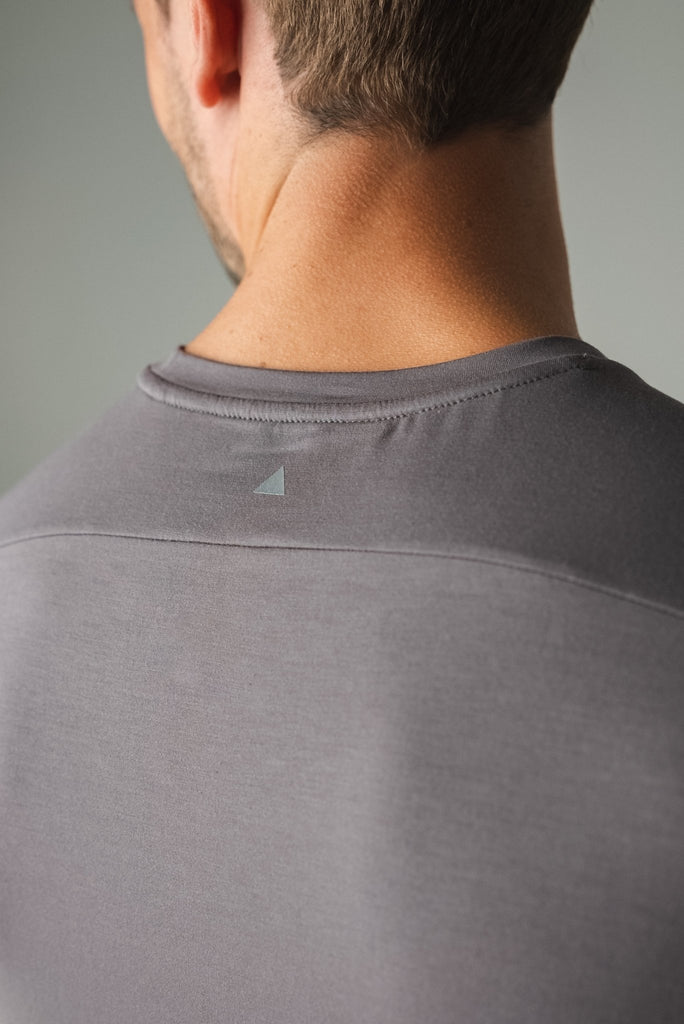 The Vital Tee - Pebble, Men's Tops from Vitality Athletic and Athleisure Wear